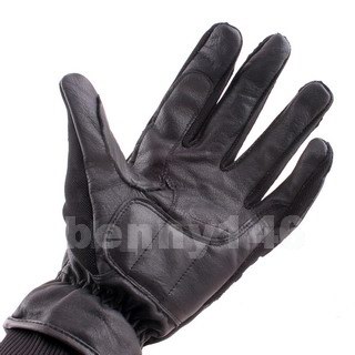 HPA SWAT Full Finger Fighter Leather Combat Gloves
