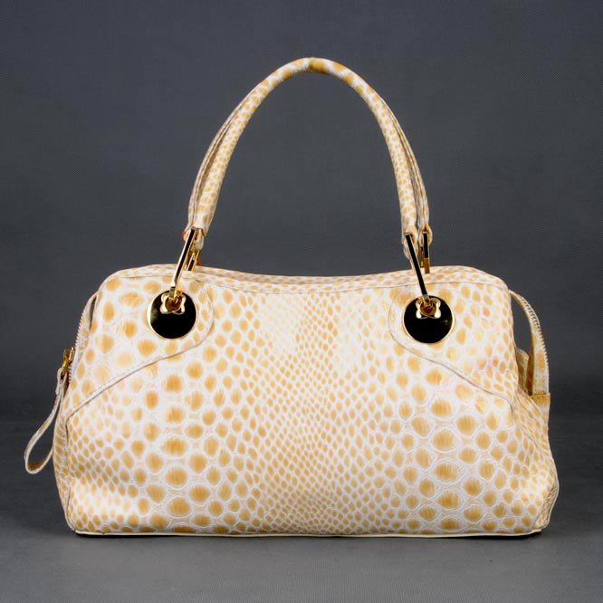 ITALIAN DESIGN GENUINE LEATHER BAG-APRICOT