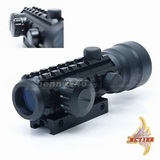 ACTION 2x42 TRI-RAIL Red/Green "DOT" Rifle Sight