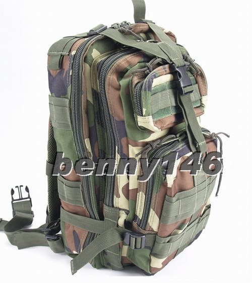 US Special OPS MOLLE Assault Backpack - WOODLAND