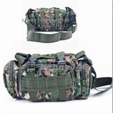3P SURVIVAL Waist Pouch DIGITAL WOODLAND CAMO