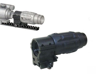 3X MAG Magnifier Scope w/QD Twist Mount 4 Aimpoint