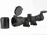 4x32mm AO Red Green Mil-Dot Reticle Rifle Scope (Note)