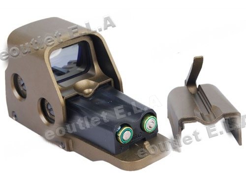 Action 557 Type Red/Green Dot Sight Scope - TAN