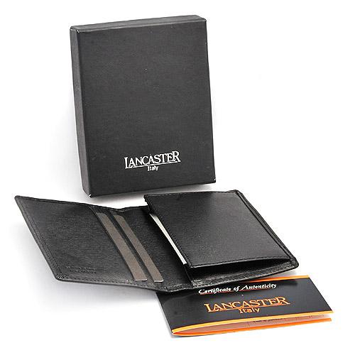 LANCASTER-GENUINE DIAMOND LEATHER CARDHOLDER-ITALY