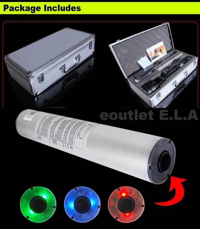 HID 85W 8500Lum SPOTLIGHT Flashlight Torch 3M SOS