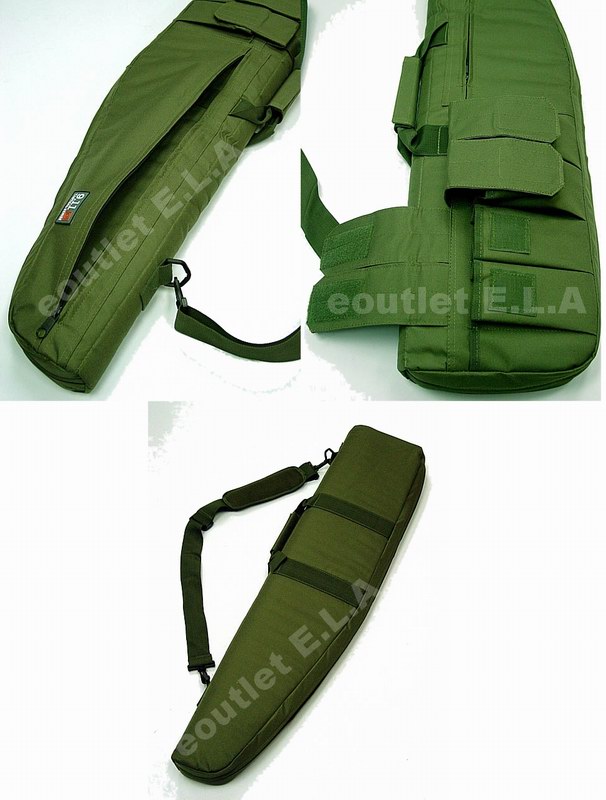 9.11 Tactical 40\" Rifle Sniper Bag Gun Case OD