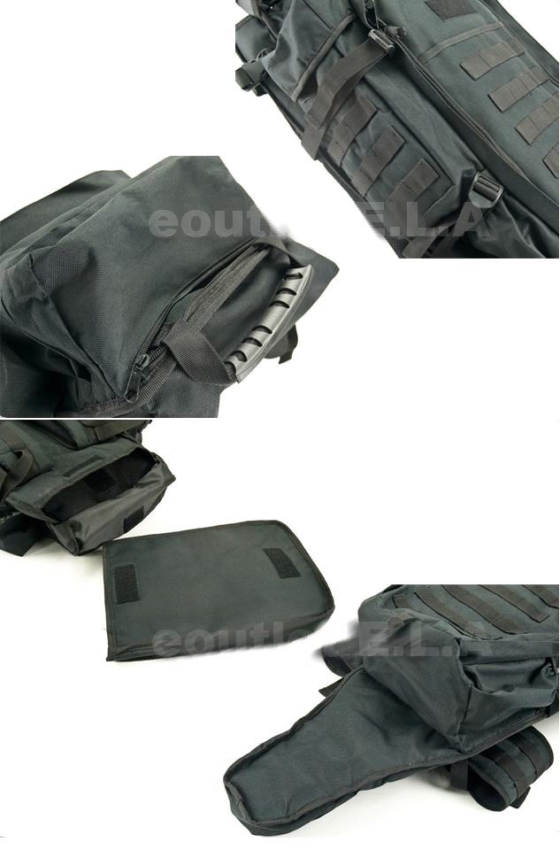 9.11 Tactical FULL GEAR Rifle Combo Backpack Black