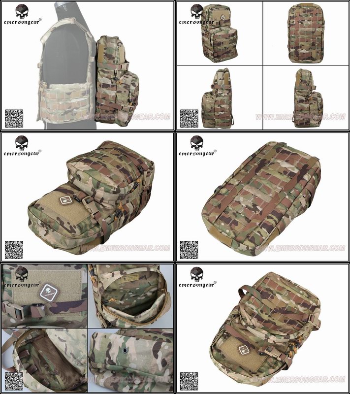 EMERSON MBSS Modular Assault Hydration Pack FG