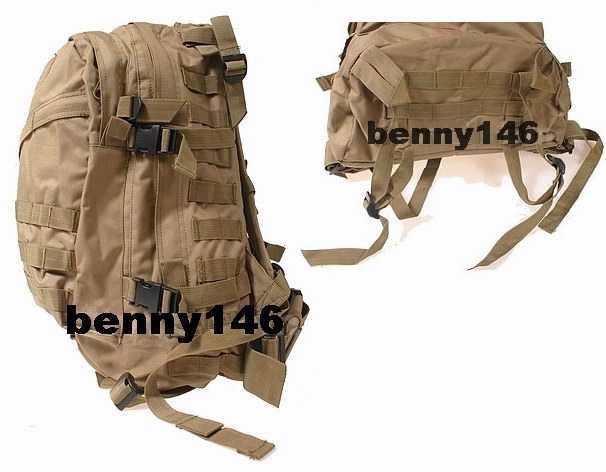 3-DAY M.O.L.L.E A-III ASSAULT BACKPACK COYOTE TAN