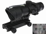 Action 4x32 Optical Fiber GREEN Cross Sight Scope