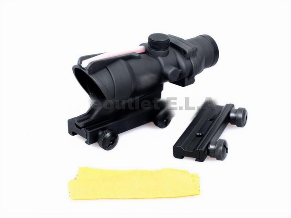 Action 4x32 Advance Compact Scope w/Optical Fiber