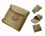 MOLLE Velcro Combat Admin Map ID Gear Pouch Tan