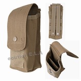 AK Mag & other size Single Magazine Pouch Tan
