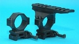 ARMS QD 30mm Scope Mount w/ Top Rail for Leupold M1 M3