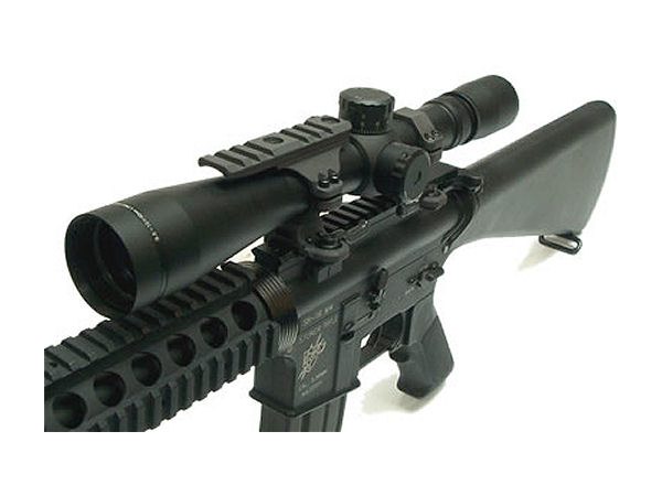 ARMS QD 30mm Scope Mount w/ Top Rail for Leupold M1 M3