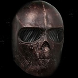 ARMY OF TWO RIOS Full Airsoft Copper Skull Mask COP