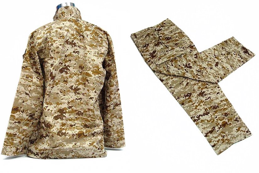 US ARMY Digital Desert Camo BDU Uniform Set NZ:XXL