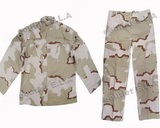 US Army Tri-Colour Desert Camo BDU Uniform Set L