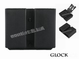 Blade Tech BT Style Double Mag Pouch for Glock 9/40 (BK)