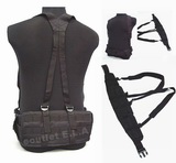 Blast II Panel Platform Waist Belt Suspender BLACK