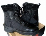 SWAT Tactical Combat Boots ZIPPER - Black