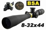 BSA 8-32X44 SIDEWHEEL FOCUS Mil-Dot Rifle Scope
