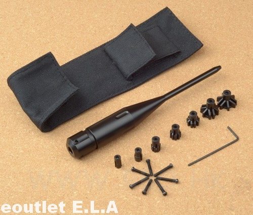 Laser Boresighter for .22 to .50 Calibre & 20+12G