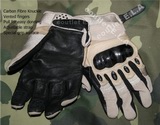 QUALITY! Carbon Knuckle Assault Gloves V2 Tan Size: XL