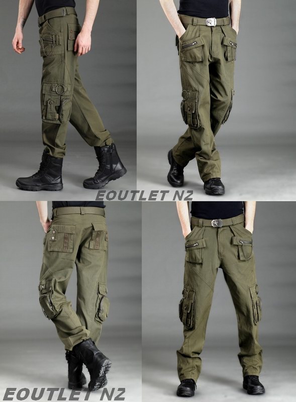 FR.Knight Casual Tactical Military Army Combat Style Pants OD