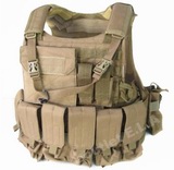 DELUXE Land Version CIRAS Body ARMOR - Coyote Tan