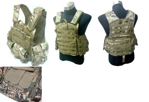 CIRAS HEAVY DUTY Tactical Combat ARMOR Vest Multicam