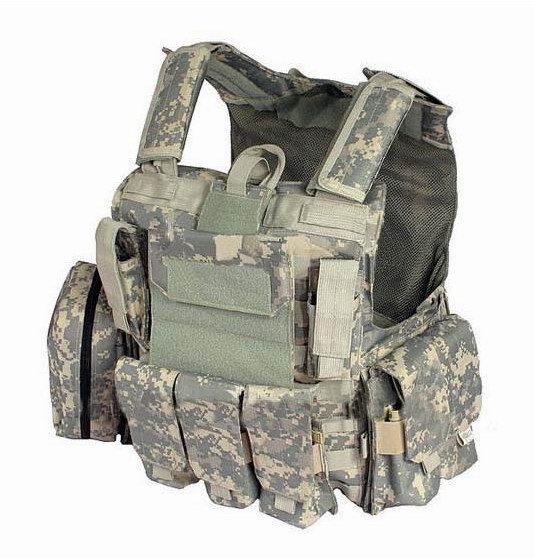 CIRAS HEAVY DUTY Tactical Combat ARMOR Vest ACU