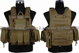 CIRAS HEAVY DUTY Tactical Combat ARMOR Vest TAN