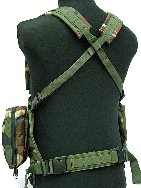 CMS-RRS-V MOLLE Assault Vest WOODLAND CAMO