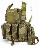 CMS-RRS-V MOLLE Tactical Assault Vest Chest Rig - Highlander