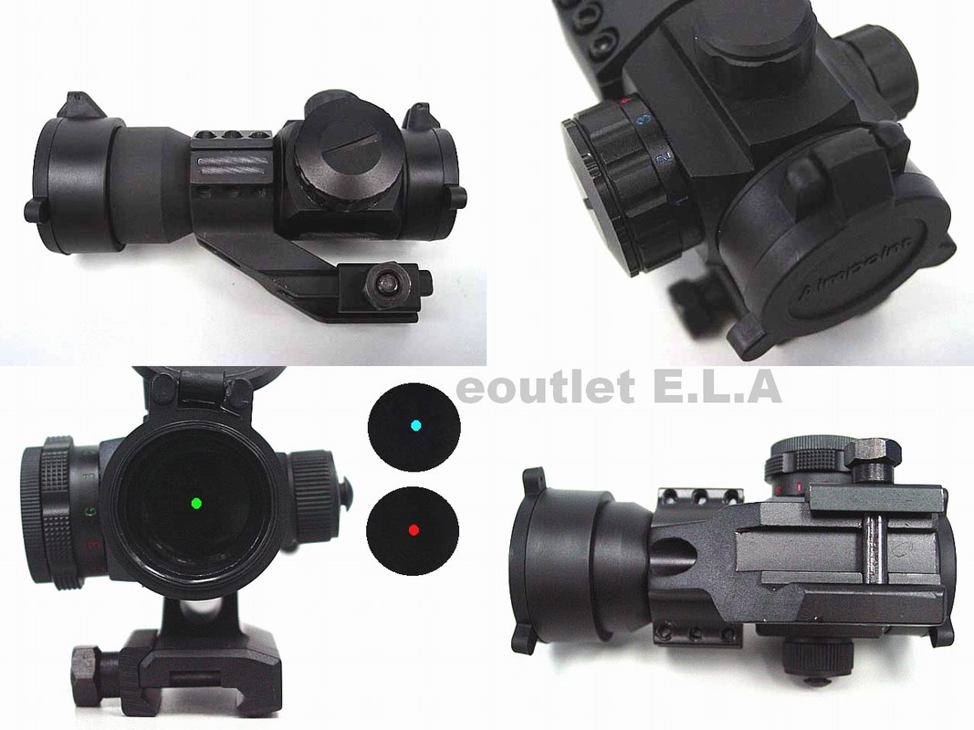 Action M3 Red/Green/Blue Dot Sight Scope w/ KillFlash