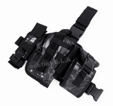 Component MOLLE Drop Leg Pistol Holster Olive Drab Typhon