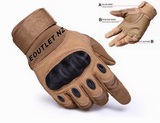 SUPREME! Tactical Hard Knuckle Full Finger Gloves CB
