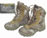 Delta Tactical 8" Combat Zipper Boots A-TACS Camo