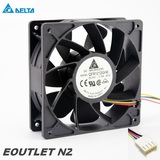 Delta QFR1212GHE 12V 2.7A 12038 4pin Antminer Server Fan Mining