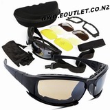 Daisy X-SERIES Tactical Shooting Glasses 4 LENS w/Polarized Lens