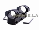 25mm Double Tube Scope LOW Mount Dovetail 11mm *4SCREW*