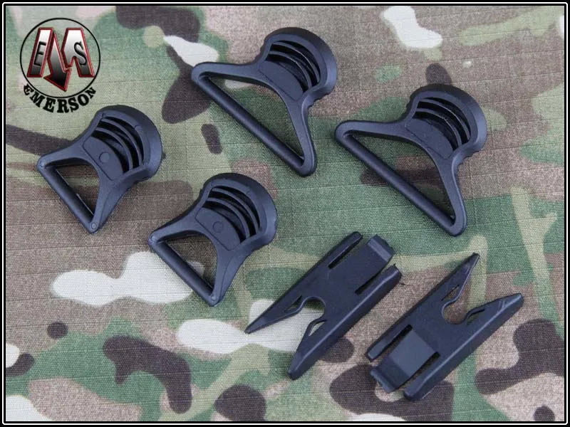 Emerson Fast Goggle Swivel Clips Black