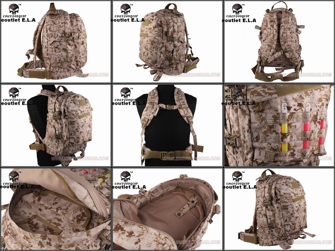 Emerson CORDURA 3-Day USMC Assault Backpack D.D