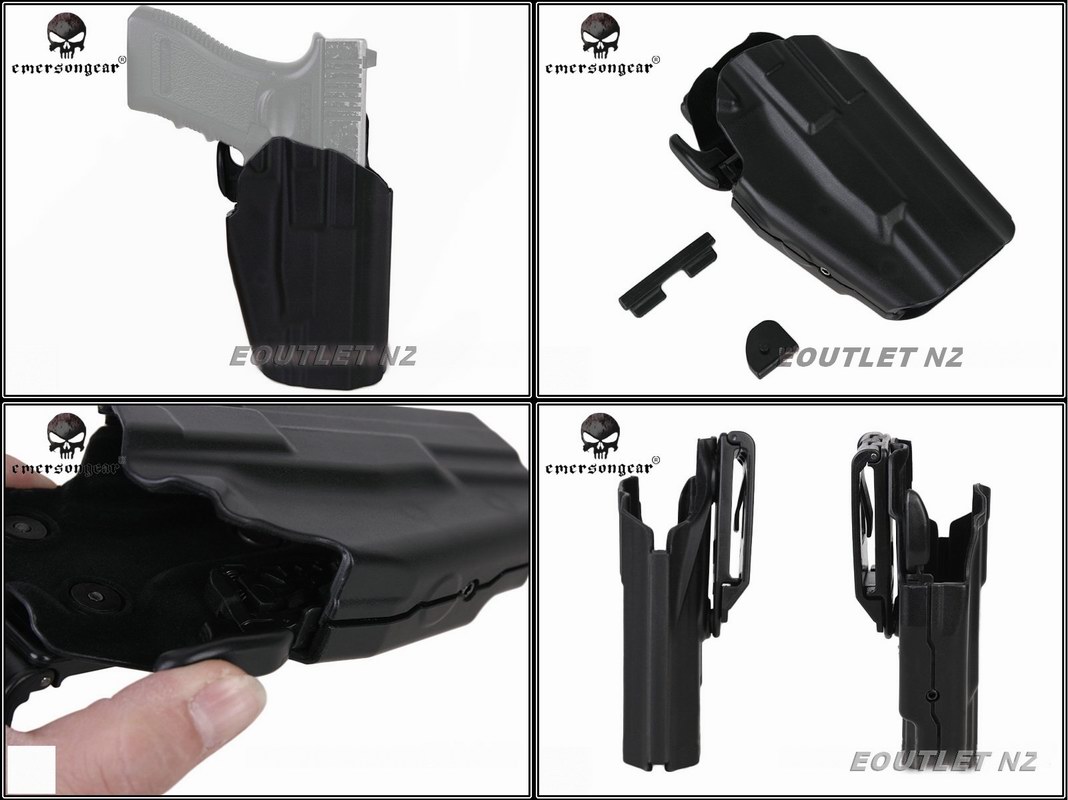 EMERSON Tactical Model 579 GLS Pro-Fit Style UNI Holster BK