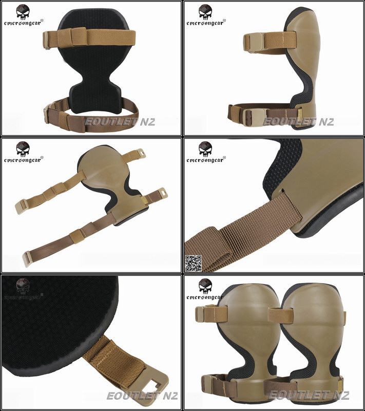 Emerson ARC Style Tactical Military Kneepads & For Airsoft CB