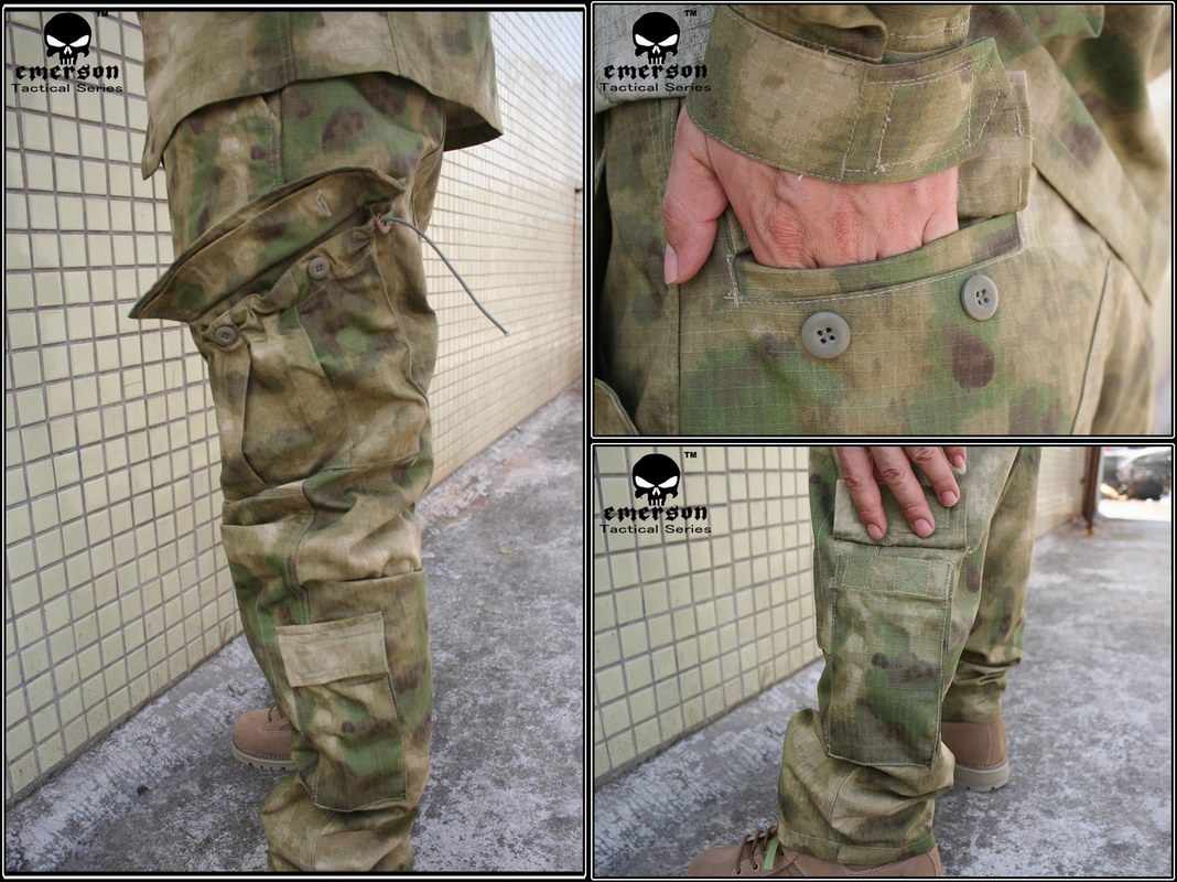 Emerson Tactical Combat Uniform BDU A-TACS FG Size: S