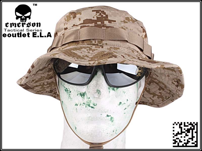 Emerson Battle Rip Stop Boonie Hat D.Desert AOR1