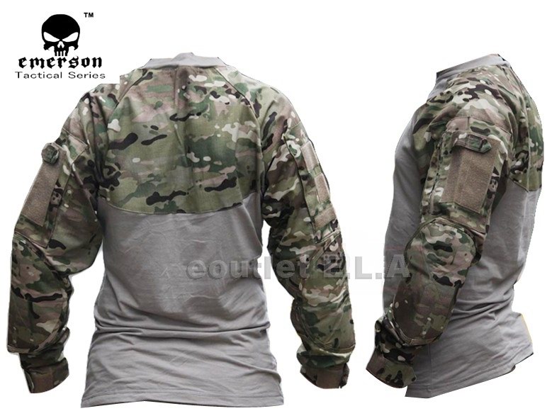 Emerson Combat Shirt Long Sleeve (Multicam) [S-XXL]